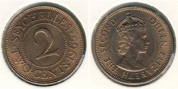 2 Cent Seychelles Bronze 