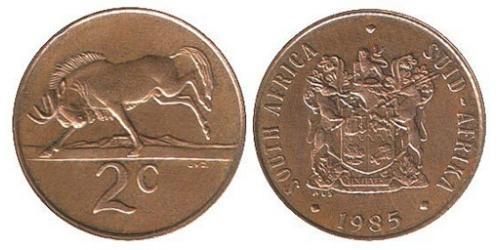 2 Cent South Africa Bronze 