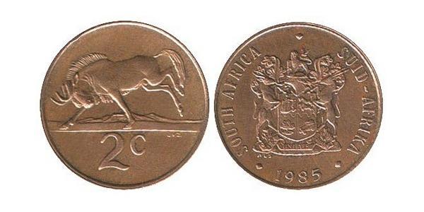 2 Cent South Africa Bronze 