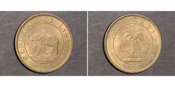 2 Cent Liberia  