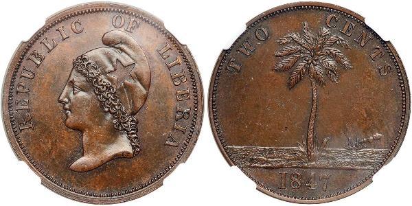 2 Cent Liberia  