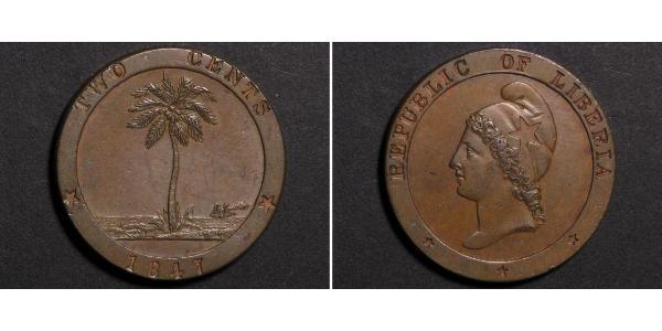 2 Cent Liberia  