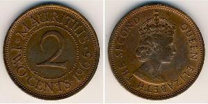 2 Cent Mauritius  
