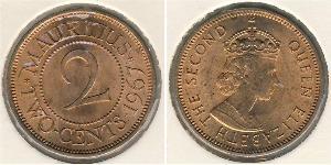 2 Cent Mauritius  