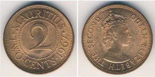 2 Cent Mauritius  