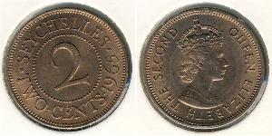 2 Cent Seychelles 青铜 