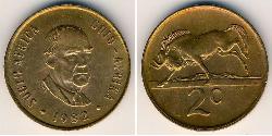 2 Cent South Africa 青铜 