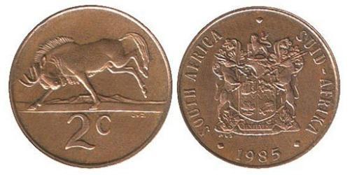 2 Cent South Africa 青铜 