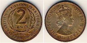 2 Cent  青铜 
