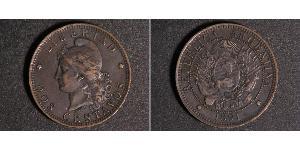 2 Centavo República Argentina (1861 - ) Cobre 