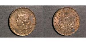 2 Centavo República Argentina (1861 - ) Cobre 