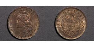 2 Centavo República Argentina (1861 - ) Cobre 