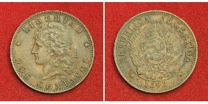 2 Centavo República Argentina (1861 - ) Cobre 