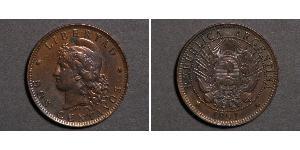 2 Centavo Argentinien (1861 - ) Cuivre 