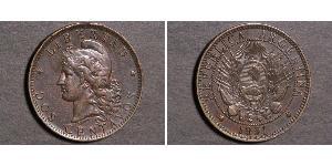 2 Centavo Argentina (1861 - ) Rame 