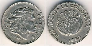 2 Centavo Colombia (1886 - ) Rame/Nichel 