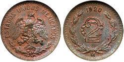 2 Centavo México (1867 - )  