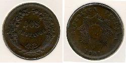 2 Centavo 秘鲁 銅 