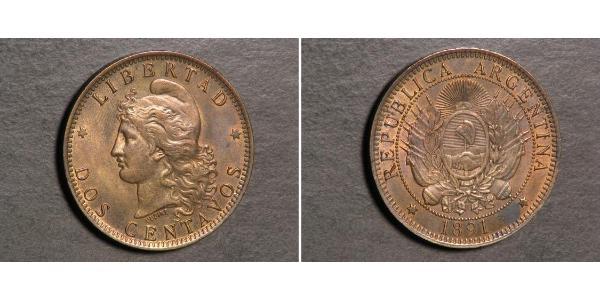 2 Centavo 阿根廷 銅 