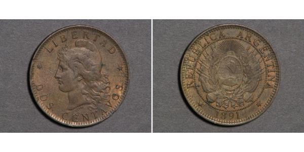 2 Centavo 阿根廷 銅 