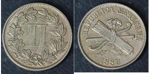 2 Centavo 墨西哥 銅/镍 