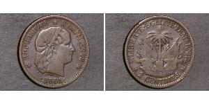 2 Centime Haiti Copper 
