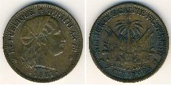 2 Centime Haiti Kupfer 