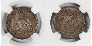 2 Centime 比利时 銅 利奥波德一世 (比利时) (1790 - 1865)