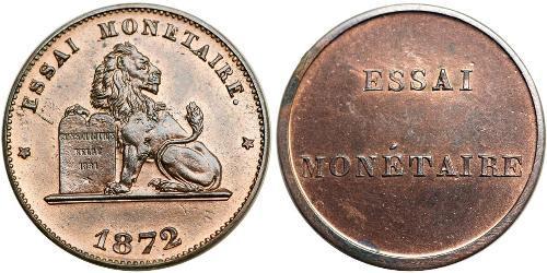 2 Centime 比利时 青铜 