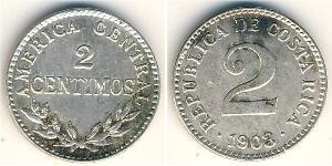 2 Centimo Costa Rica Plata 