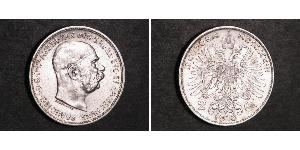 2 Corona Österreich-Ungarn (1867-1918) Silber 
