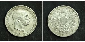 2 Corona Österreich-Ungarn (1867-1918) Silber 