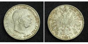 2 Corona Austria-Hungary (1867-1918) Silver 