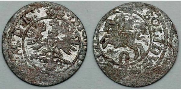 2 Denarius / 1 Solidus 立陶宛大公国 (c. 1236 - 17951) Billon Sigismund III of Poland