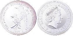 2 Dollar Australie (1939 - ) Argent Elizabeth II (1926-2022)