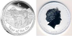 2 Dollaro Australia (1939 - ) Argento 