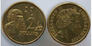 2 Dollar Australia (1939 - ) Bronze/Aluminium 