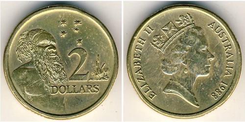 2 Dollar Australien (1939 - ) Bronze/Aluminium 