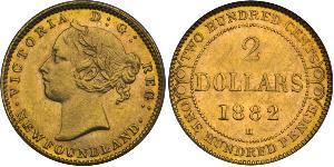 2 Dollar Canada Gold Victoria (1819 - 1901)