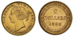 2 Dollar Canada Gold Victoria (1819 - 1901)