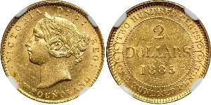 2 Dollar Canada Gold Victoria (1819 - 1901)