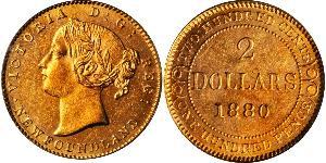 2 Dollar Kanada Gold Victoria (1819 - 1901)