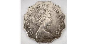2 Dollar Hongkong Kupfer/Nickel 