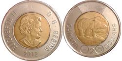 2 Dollar Canada Laiton Elizabeth II (1926-2022)