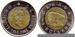 2 Dollar Canada Nickel Elizabeth II (1926-2022)