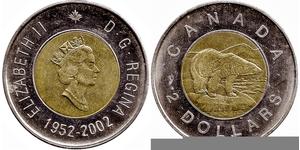 2 Dollar Canada Nickel Elizabeth II (1926-2022)