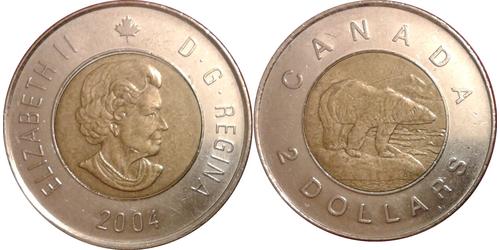 2 Dollar Canada Nickel Elizabeth II (1926-2022)