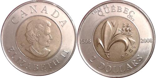 2 Dollar Kanada Nickel Elizabeth II (1926-2022)