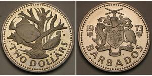 2 Dollar Barbade  