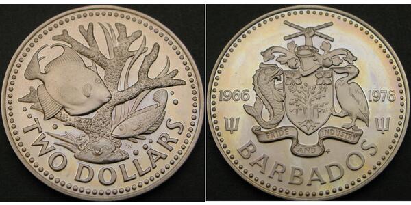 2 Dollar Barbados  